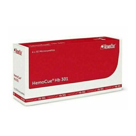 Microcuvette for hemocue hb301 photometer - 200 pieces