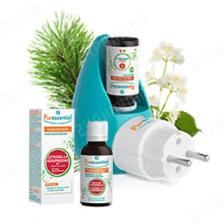 Puressentiel ultrasonic diffuser med clip & diffuse fatning