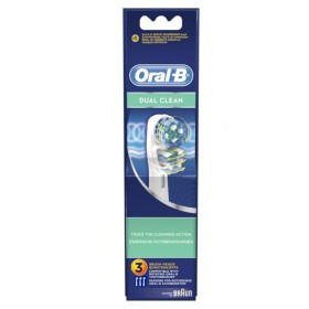 Oral-b dual clean toothbrush head eb417-3 - 3 pcs.