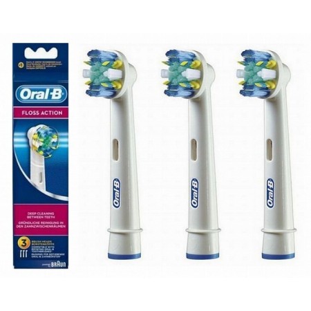 Oral-b floss action eb25-3 glava zobne ščetke - 3 kosi.