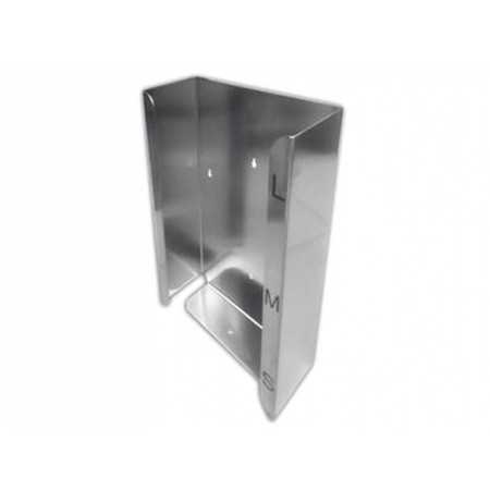 Triple glove dispenser - stainless steel