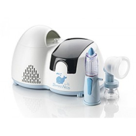 Bimboneb aerossol de pistão de 2 funções com chuveiro nasal rinowash