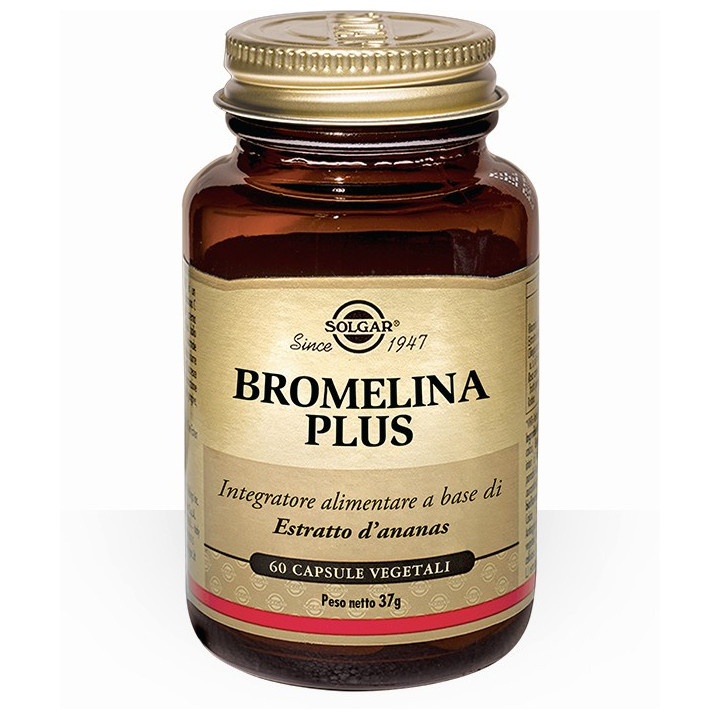 Solgar Bromelina Plus 60 tabletten