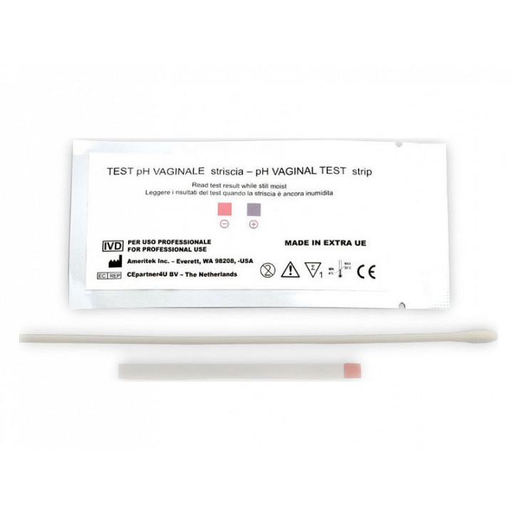 Vaginaler pH-Test – Packung mit 10 Stück