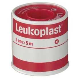 Leukoplast 5 mx 5 cm trakasti flaster