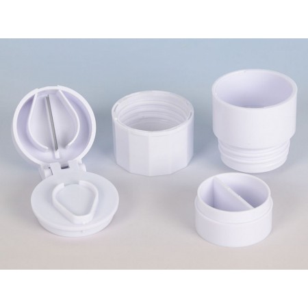 Pill cutter-crusher combo