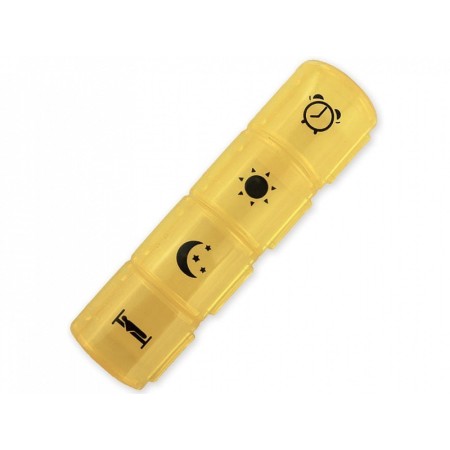 Spring x4 weekly pill box - english