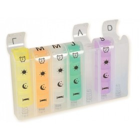 X4 Spring Weekly Pill Box - French