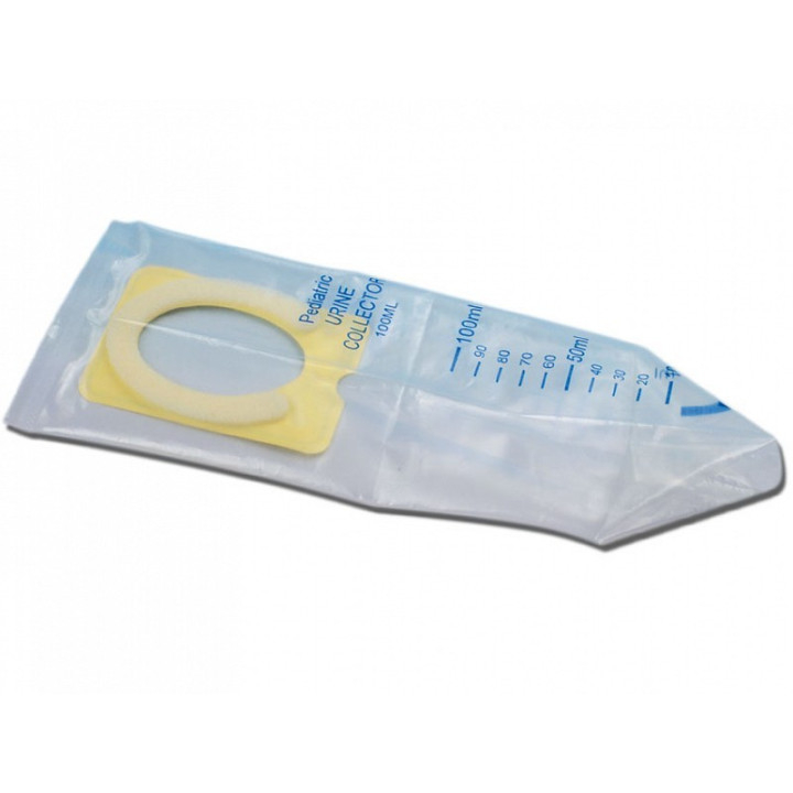 Sacca urine pediatrica - 100 ml - sterile - conf. 100 pz.