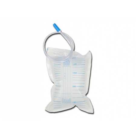 Urine bag 2000 cc - tube 90 cm - pack 250 pcs.