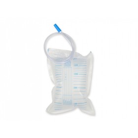 Vrečka za urin 2000 cc - tuba 90 cm - pak. 30 kos.