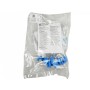 Urinezak voor het been 750 cc - 10 cm buis met knopenkit - pakket 30 stuks.
