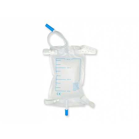 Beinurinbeutel 750 Cc - 35 cm Schlauch mit Knöpfen Kit - Pack. 30 Stk.