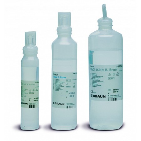 Fyziologický roztok 0,9% chlorid sodný 500ml - umývanie a zavlažovanie