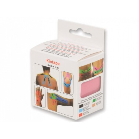 Kinesiology taping 5 m x 5 cm - pink
