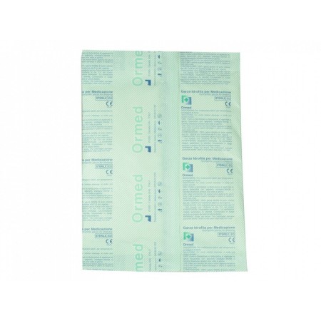 Garza cotone sterile 20x20cm - buste da 25pz. - conf. 100 buste