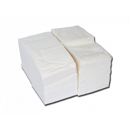 Compressas de gaze de algodão 10x10 cm com 16 camadas - pacote com 100 unidades.