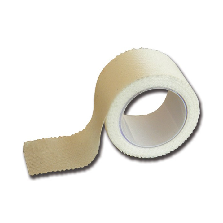 Rouleau de sparadrap en soie 10 m x 5 cm - boîte de 6 pièces