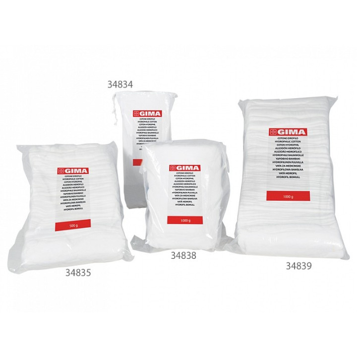 Baumwollpackung 1000 g – Rolle – Packung 10 Stück