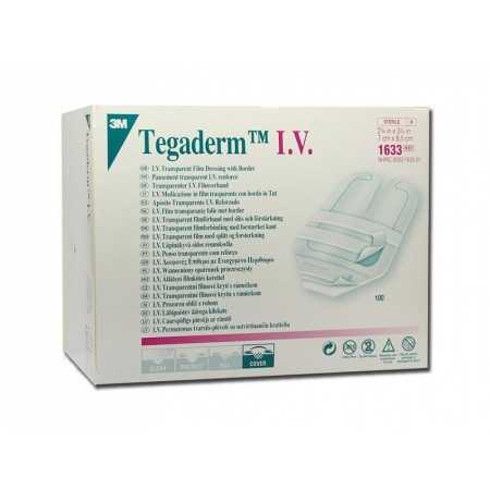 Tegaderm 3M IV Strips 7X8,5 Cm - pak. 100 stk.