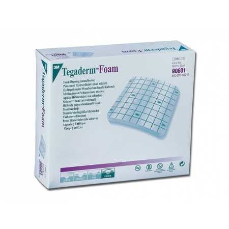 Tegaderm 3M pena 10X10 cm - brez lepila - pak. 10 kos.