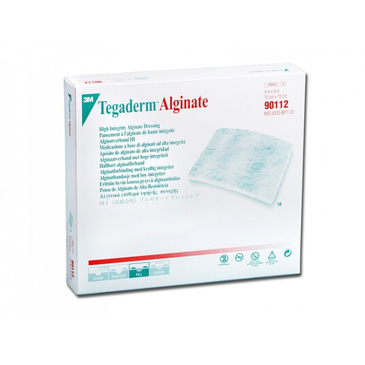 Tegaderm 3M Alginat 10x10 cm – Packung mit 10 Stück