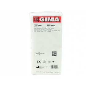 Compressed Gauze 10X10Cm Cotton - 10 Packs of 100 - 1000 pcs. (10 packs of 100 pcs.)