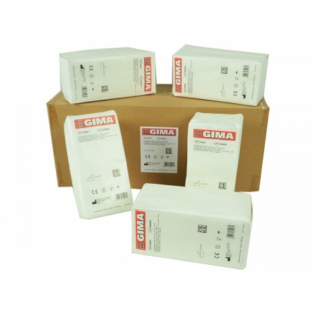 Mullkompressen 10x10cm baumwolle - 10 packungen à 100 - 1000 stück. (10 packungen à 100 stück)