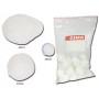 Cotton gauze swabs - diameter 50 mm - pack of 1000.