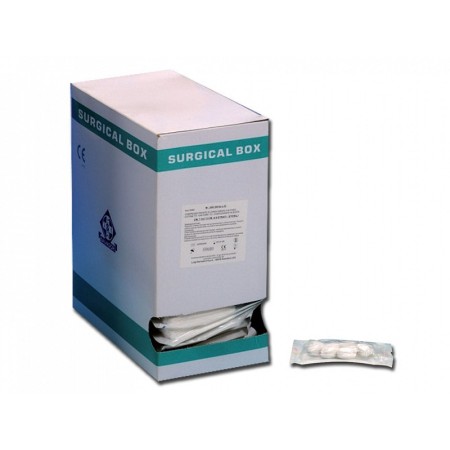 Sterile cotton swabs diameter 30 mm - pack of 250 pcs.