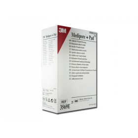 3M Medipore + Pad Sterile non-woven dressing with pad, 3569E - 10x15cm - 25pcs.