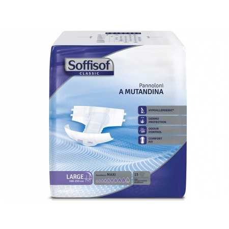 Soffisoft Classic diapers - IncForte - Large - pack 60 pcs.