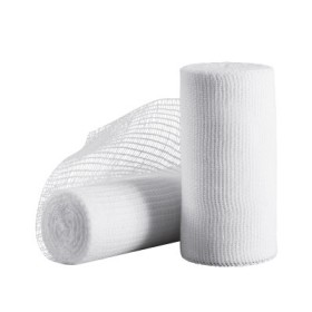 Hemmed gauze bandage 7 cm x 5 m