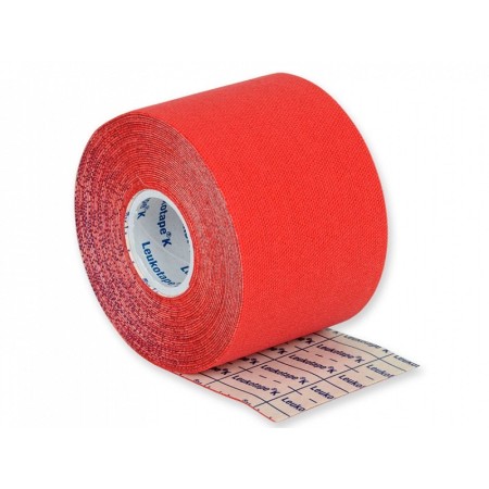 Leukotape k - neuromuskulárna páska bsn 5 m x 5 cm - červená