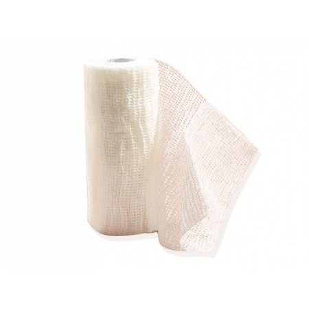 Sammenhængende elastisk bandage 4 mx 10 cm - latexfri - pak. 10 stk.