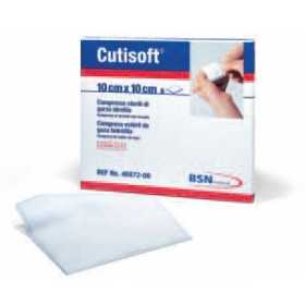 Cutisoft 10 cm x 10 cm sterilné tablety z netkanej textílie - 6 ks.