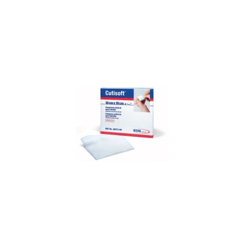 Cutisoft 10 cm x 10 cm sterile tnt compresses - 6 pcs.