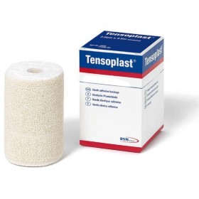 Tensoplast 4,5 mx 10 cm zacht en rekbaar zelfklevend gaas