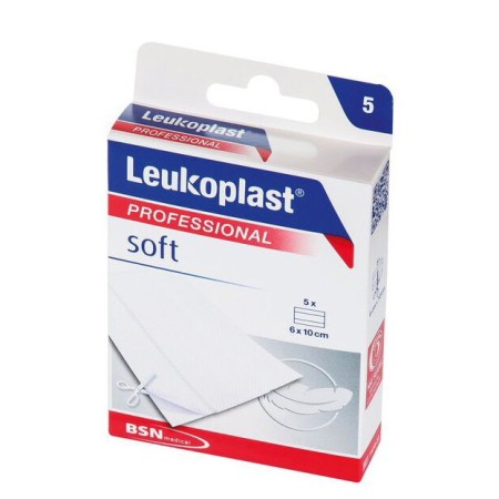 Leukoplast blødt 10 cm xh 6 cm strimmelplaster