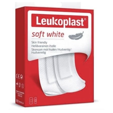 Leukoplast soft white 20 cerotti assortiti