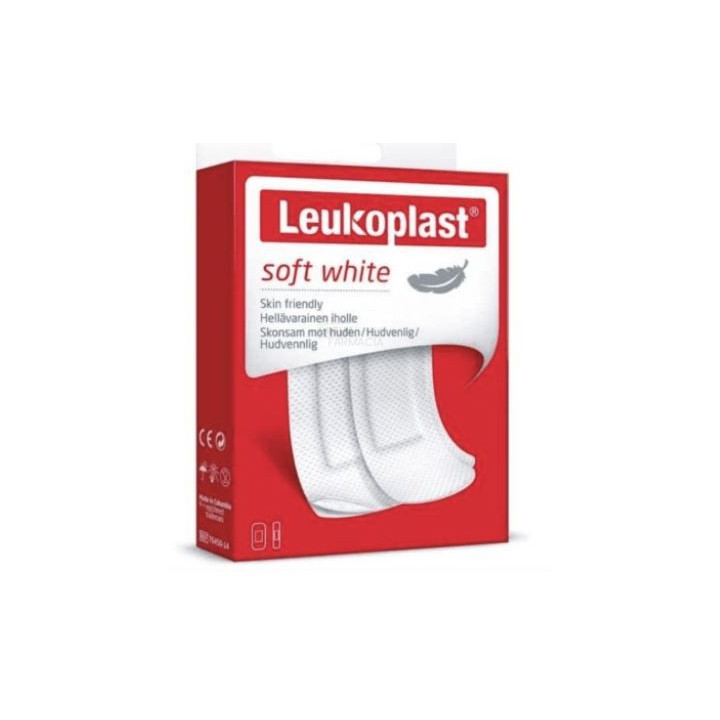 Leukoplast Soft White 20 miješani flasteri