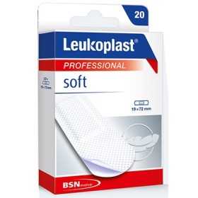 Leukoplast Soft 7,2 cm x 1,9 cm pansements 20 pièces