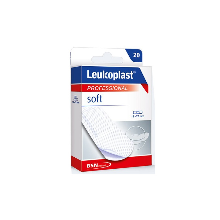 Náplasti Leukoplast Soft 7,2 cm x 1,9 cm 20 ks