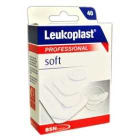 Leukoplast Soft 40 patchs assortis