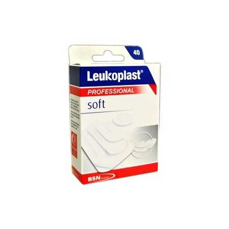 Leukoplast Soft 40 patchs assortis