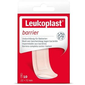 Leukoplast barrera 7,2 cm x 2,2 cm tiritas 10 uds