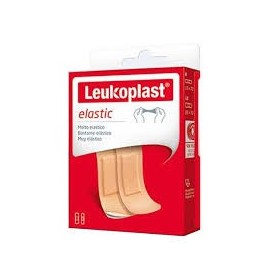 Leukoplast Elastic 12 plasturi 28x72 și 8 plasturi 19x72