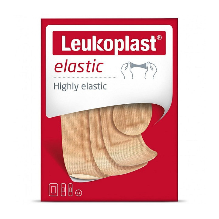 Leukoplast Elastic 40 Pflaster sortiert