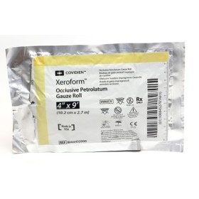 Xeroform 10,2cm x 2,7m petrolatum occlusive gasze, steril - 36 st