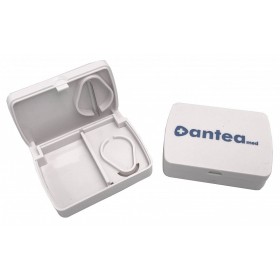 Anteamed pill cutter pill box white